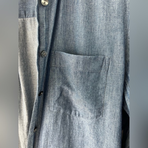 Ann Taylor Chic & Soft Denim Shirt - Picture 2 of 4